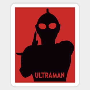 ULTRAMAN Black Sticker